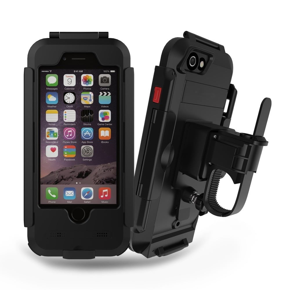 KNMASTER iPhone Su Geçirmez Motosiklet Telefon Tutucu 6S / 7 / 8
