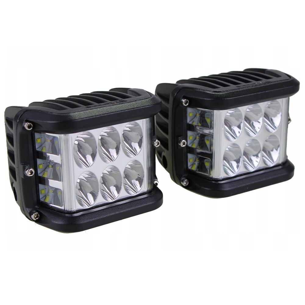 KNMASTER Knmaster Beyaz Sinyalli Tornado Led Sis Farı KNMASTER Knmaster Beyaz Sinyalli Tornado Led Sis Farı