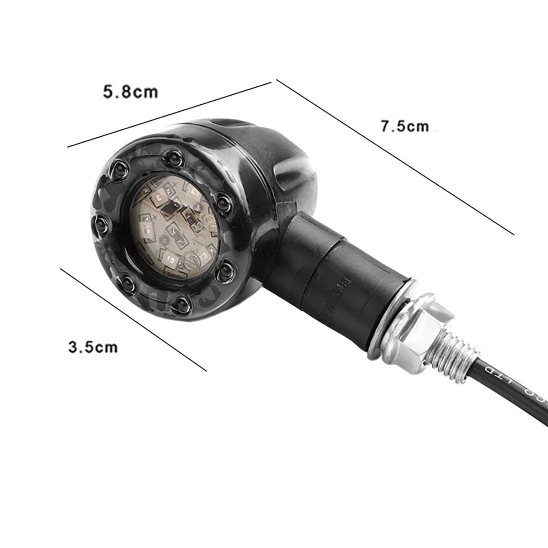 KNMASTER Knmaster DS-140 Oval Stoplu Sinyal Takımı