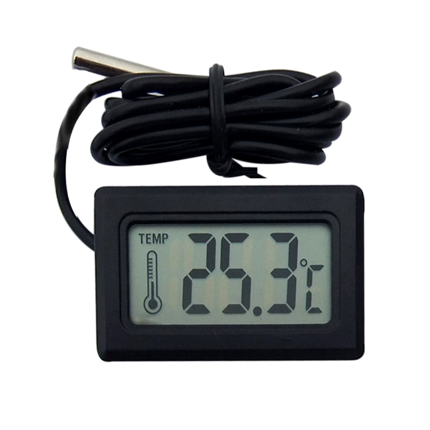 KNMASTER Knmaster Ps-Mini 1 Kablolu Isı Sıcaklık Ölçer Termometre +PİL