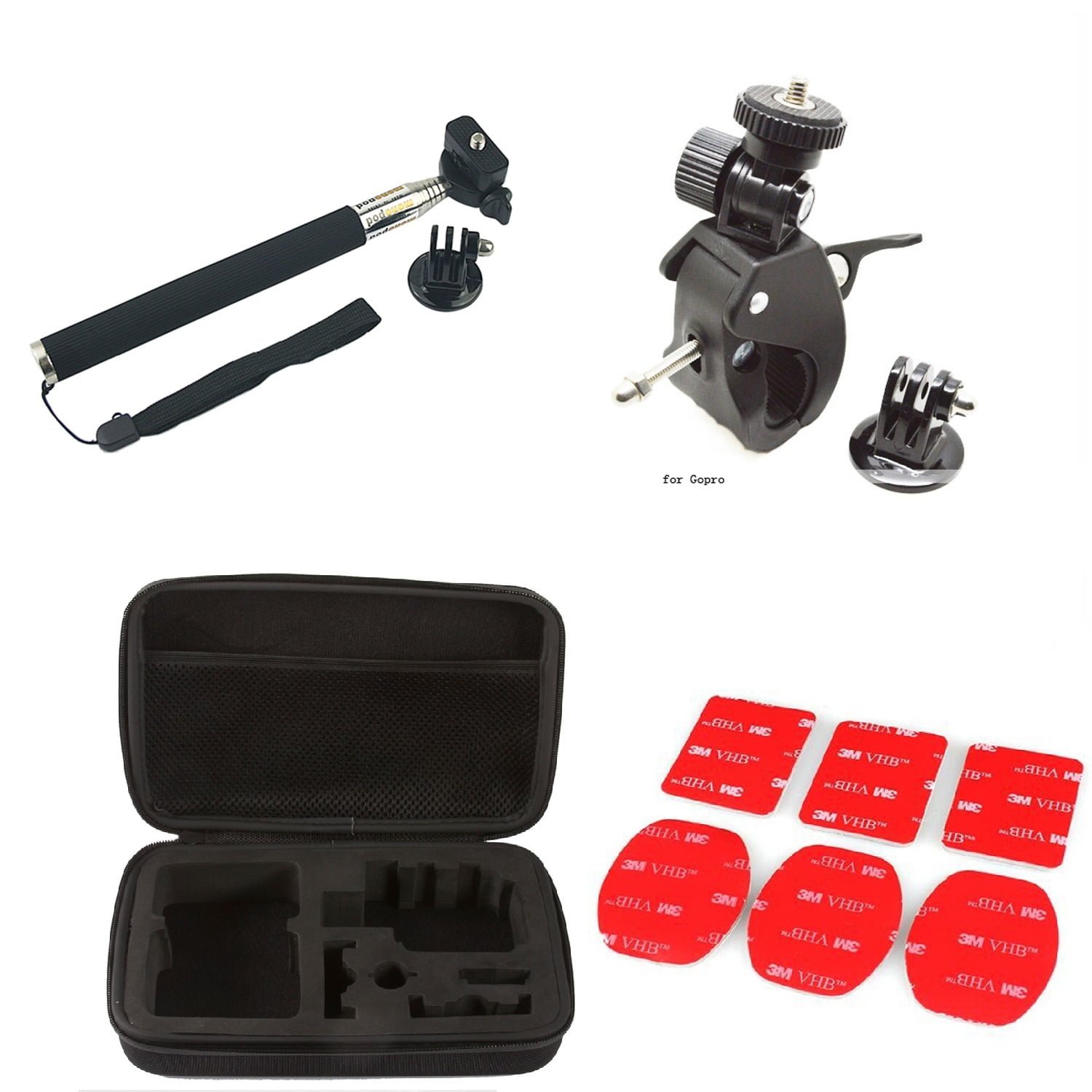 KNMASTER GoPro Aksiyon Kamera Paketi 8 Parça