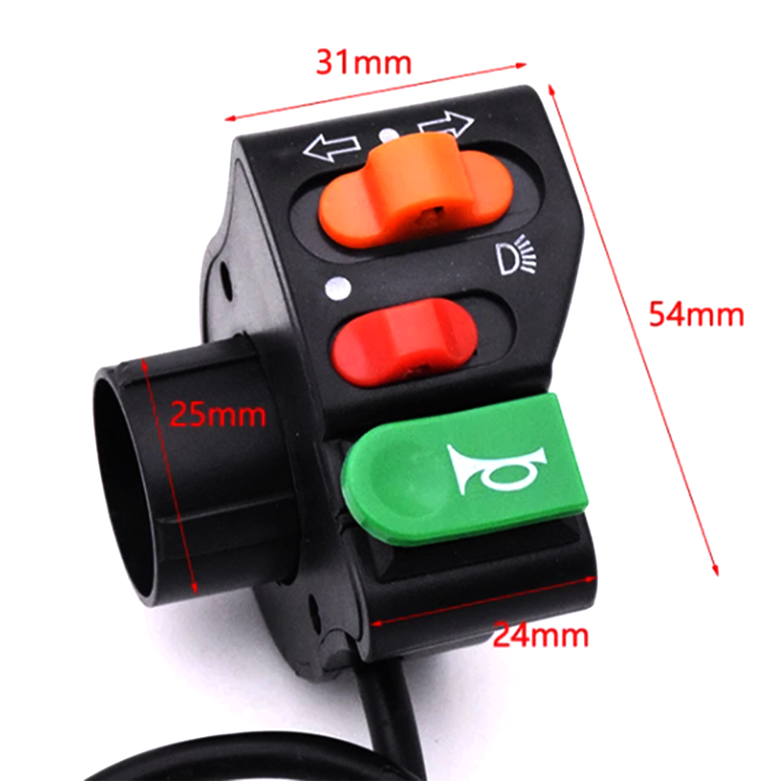 KNMASTER Knmaster Cs3 Çok Fonksiyonlu Sinyal + Korna + Aç Kapa Buton
