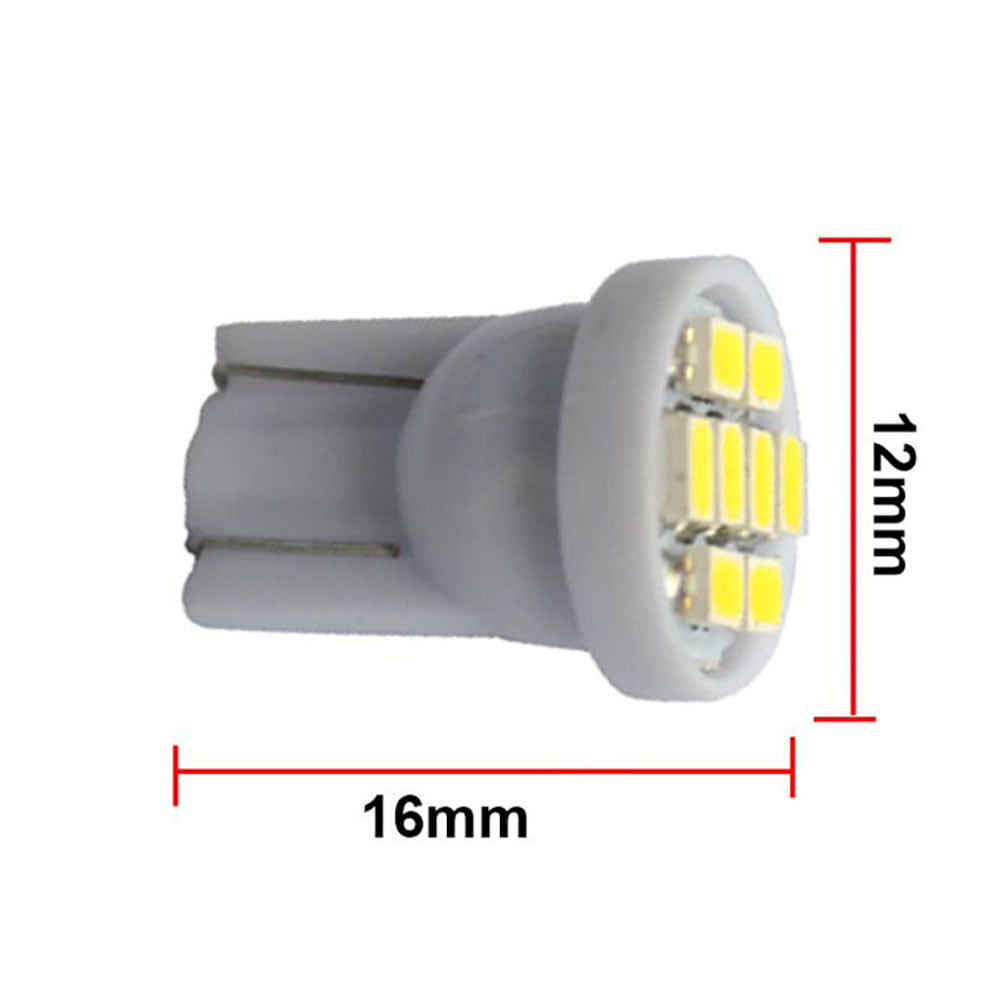 KNMASTER T10 1206 Smd 8 Ledli Evrensel Beyaz Park Ampülü