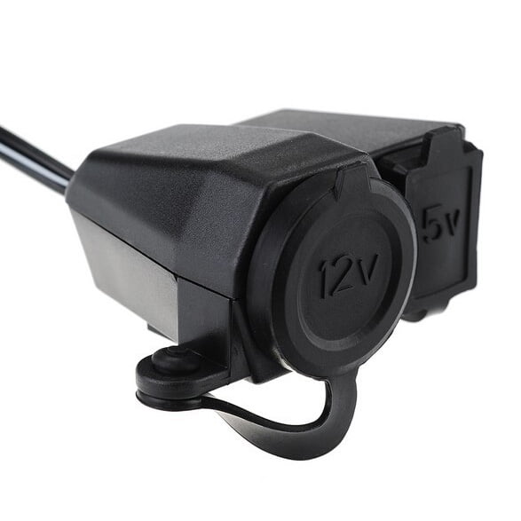 KNMASTER Knmaster Motosiklet Çakmaklık + Usb Şarj Soketi Su Geçirmez