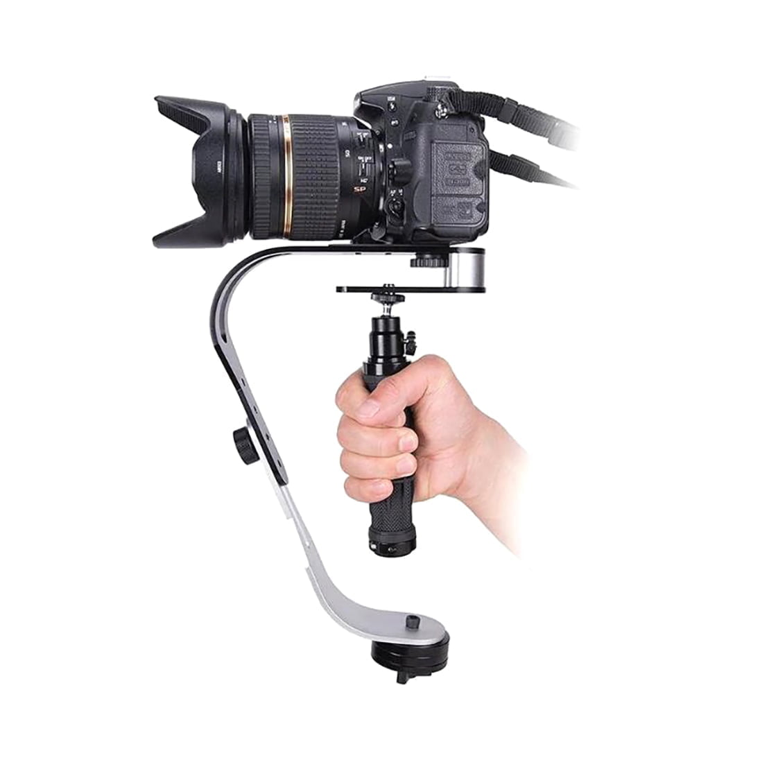 KNMASTER Tüm Aksiyon Kameralara Uyumlu Elde Taşınabilir Mekanik Stabilizer / Dengeleyici