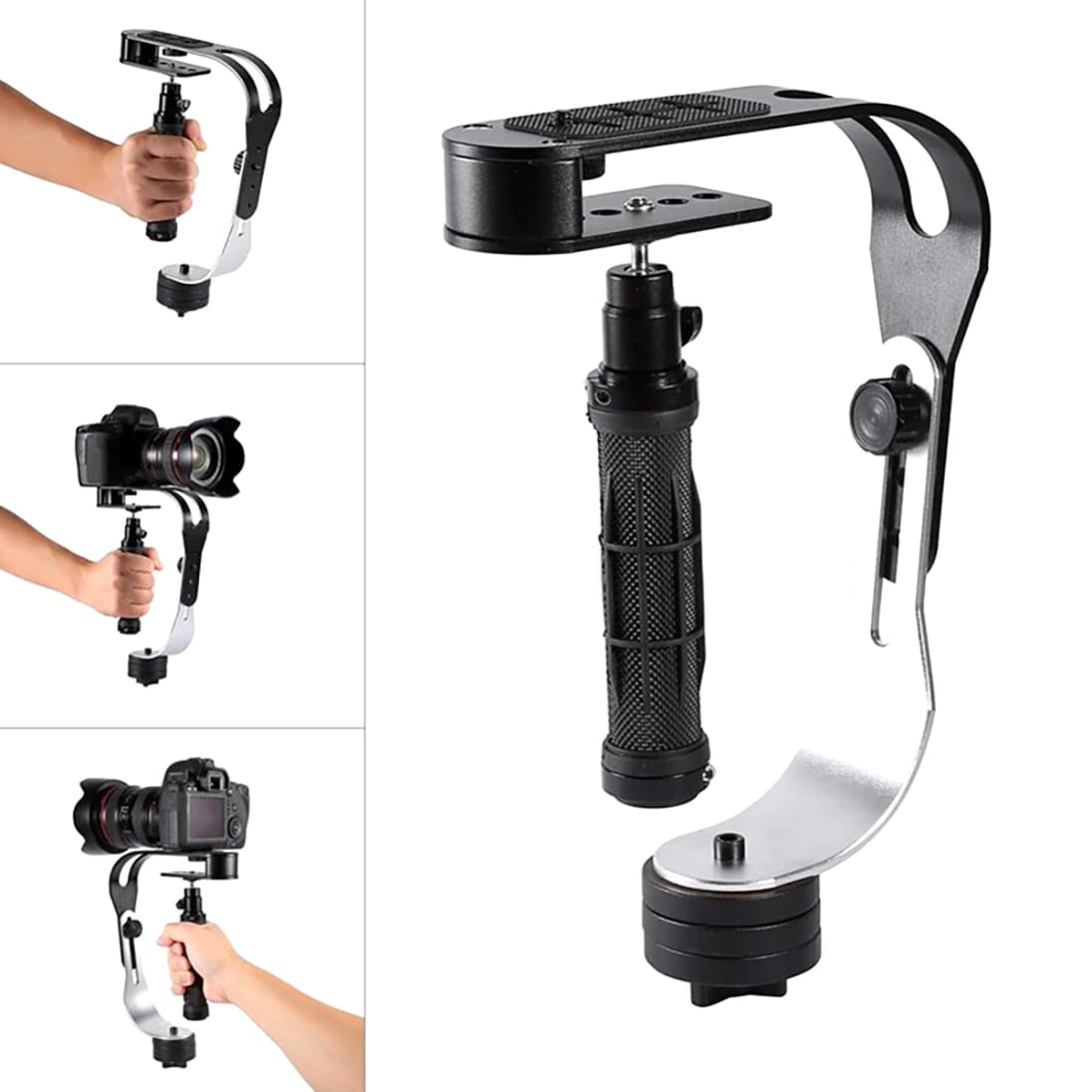 KNMASTER Tüm Aksiyon Kameralara Uyumlu Elde Taşınabilir Mekanik Stabilizer / Dengeleyici