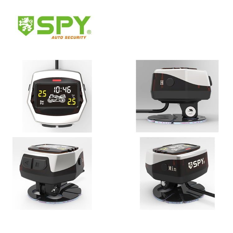 Spy Tiger Tpms İnternal Motosiklet Lastik Basınç Ölçer