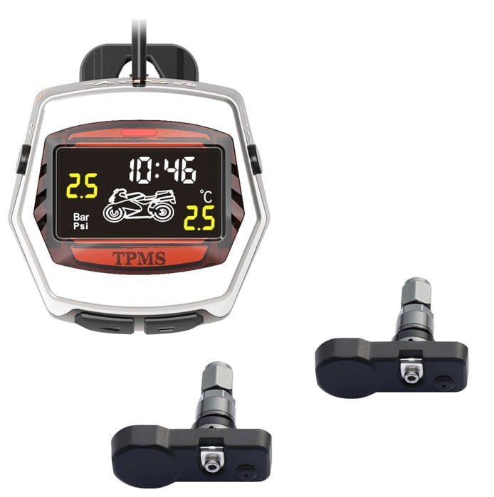 Spy Tiger Tpms İnternal Motosiklet Lastik Basınç Ölçer