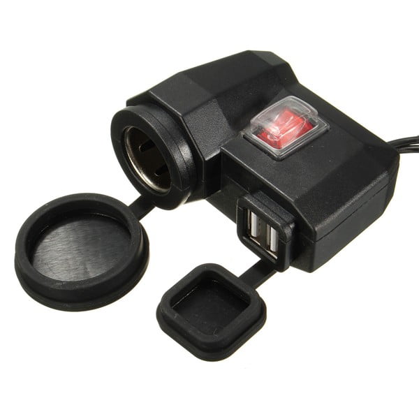 KNMASTER KNMASTER Su Geçirmez Çakmaklık + Çiftli Usb Portu