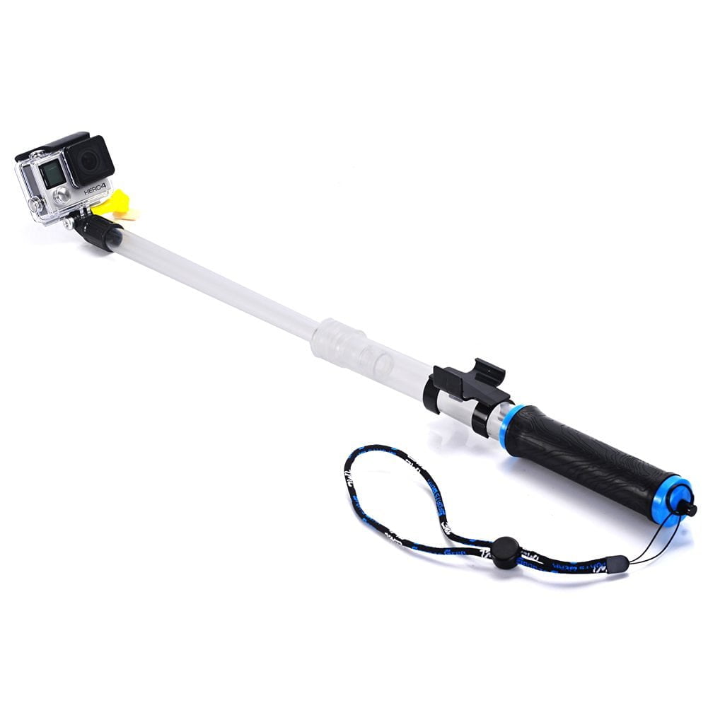 KNMASTER Tüm Aksiyon Kameralara Uyumlu Suda Batmayan Şamandıralı Monopod