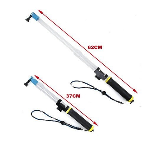 KNMASTER Tüm Aksiyon Kameralara Uyumlu Suda Batmayan Şamandıralı Monopod