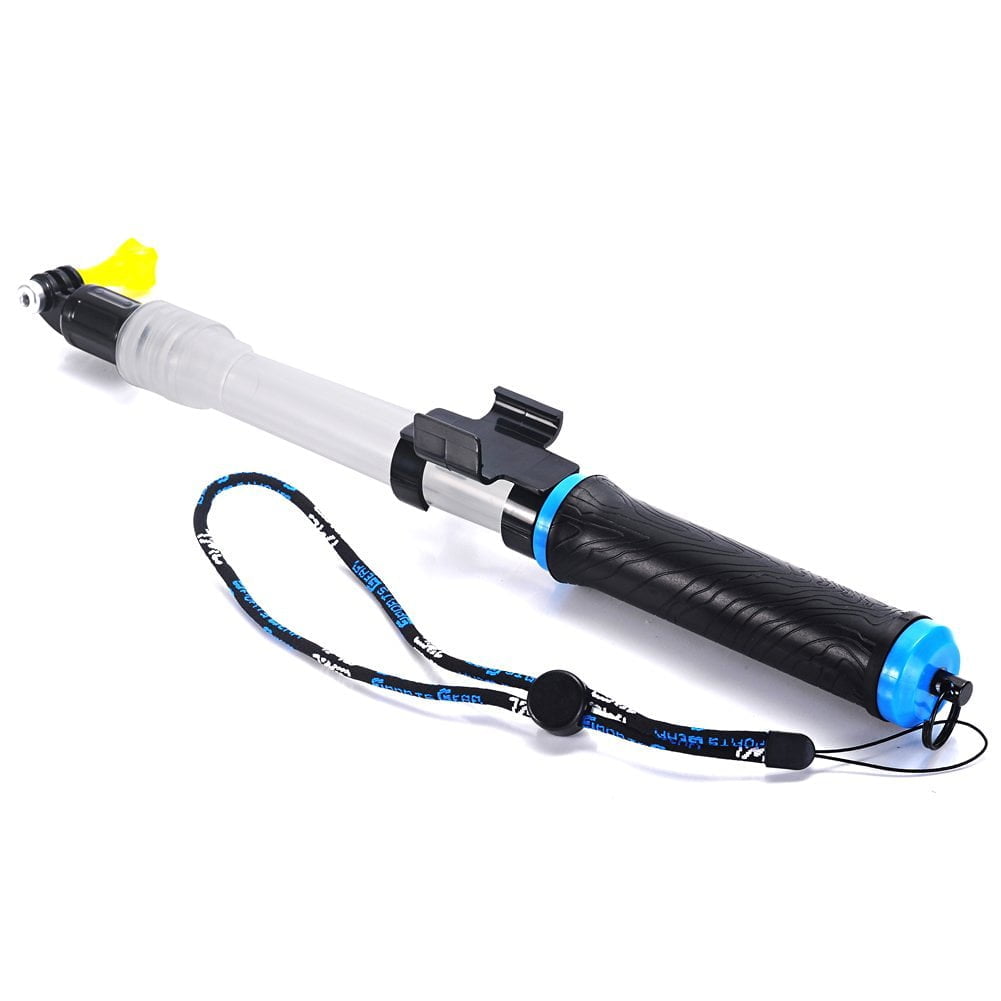 KNMASTER Tüm Aksiyon Kameralara Uyumlu Suda Batmayan Şamandıralı Monopod
