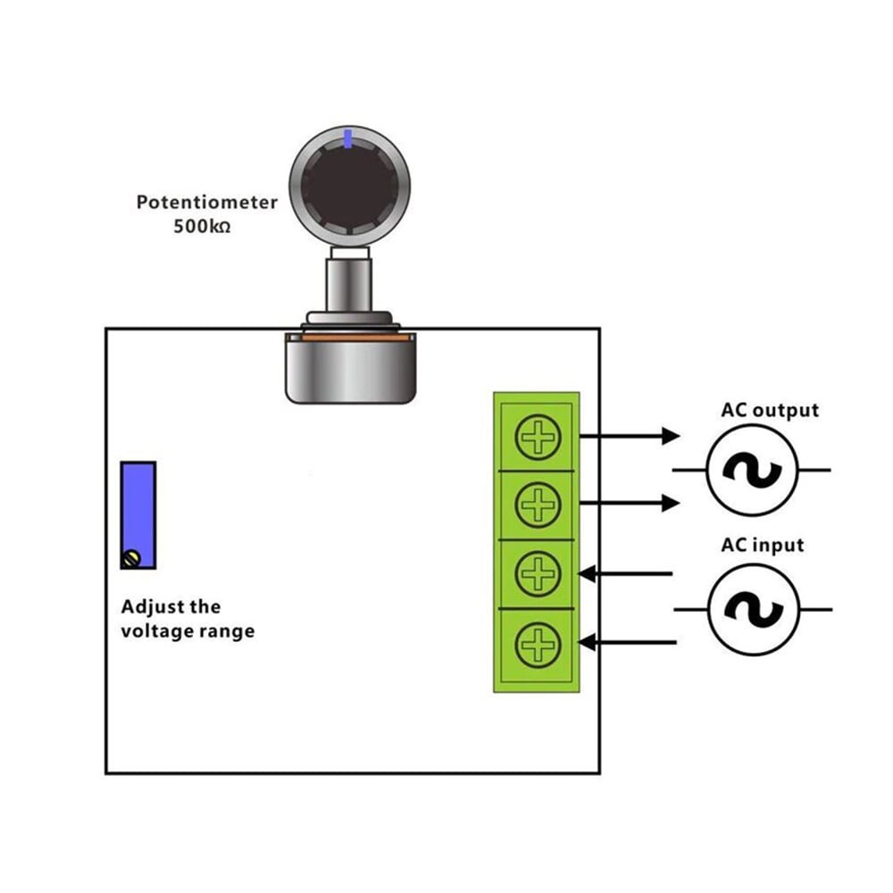 KNMASTER 220V/2000W AC Motor Hız Kontrol Devresi / Dimmer
