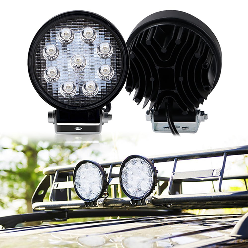 KNMASTER Knmaster 9 LEDli 27W Oval Epistar Off Road Sis Farı