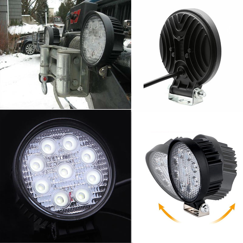 KNMASTER Knmaster 9 LEDli 27W Oval Epistar Off Road Sis Farı
