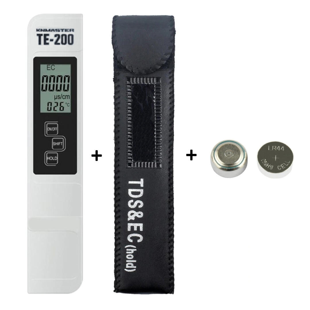 KNMASTER Knmaster TE-200 TDS EC Metre Termometreli Su Kalite ve İletkenlik Ölçüm Cihazı