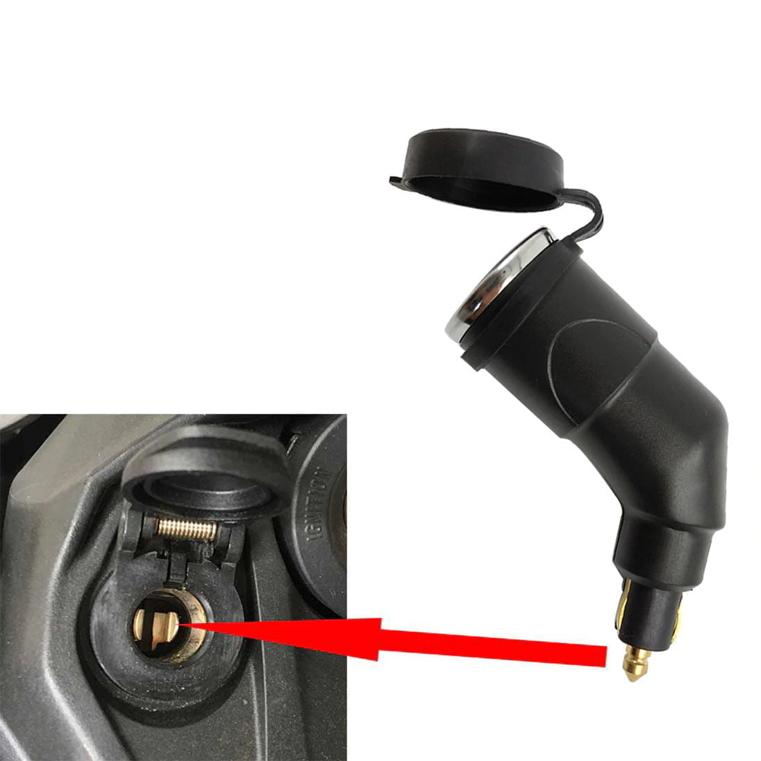 KNMASTER Knmaster USB-D200L Çift Usbli Din Soketi