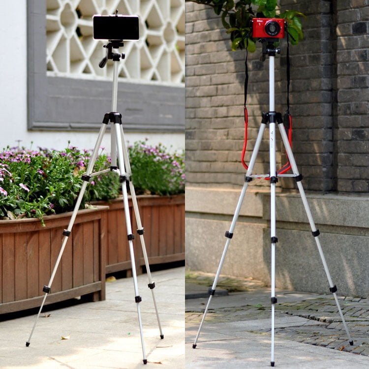 KNMASTER Knmaster Tripod Telefon ve Kamera Uyumlu + ÇANTA + SU TERAZİSİ + ADAPTÖR 105cm TP-105S