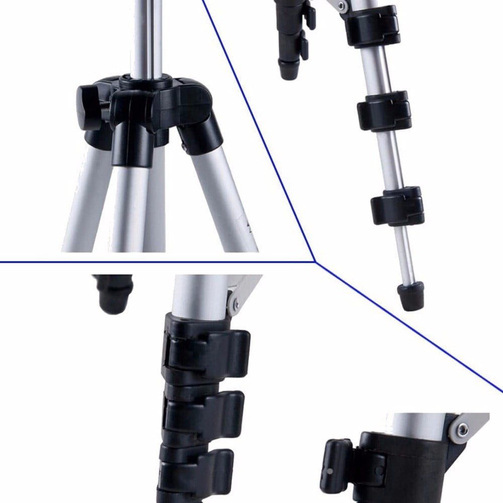 KNMASTER Knmaster Tripod Telefon ve Kamera Uyumlu + ÇANTA + SU TERAZİSİ + ADAPTÖR 105cm TP-105S