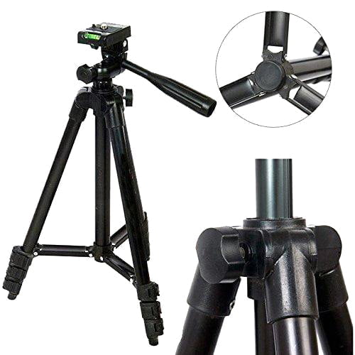 KNMASTER Knmaster Tripod Telefon ve Kamera Uyumlu + ÇANTA + SU TERAZİSİ + ADAPTÖR 105cm TP-105B