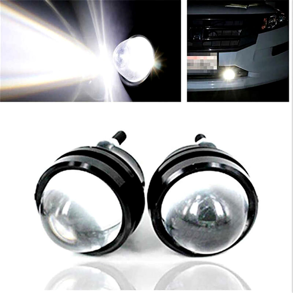 KNMASTER Knmaster Şahin Gözü Gündüz Farı Hawk Eye 9W LED Beyaz Takım