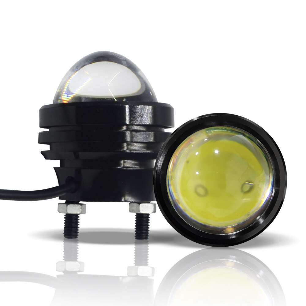 KNMASTER Knmaster Şahin Gözü Gündüz Farı Hawk Eye 9W LED Beyaz Takım