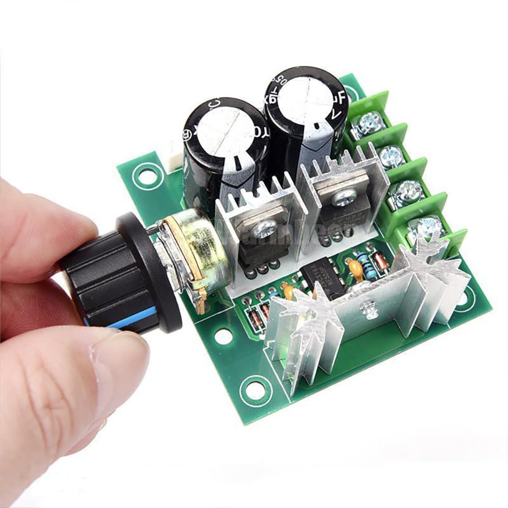 KNMASTER PWM DC (12v-40v) 10A Dimmer Hız Kontrol Devresi