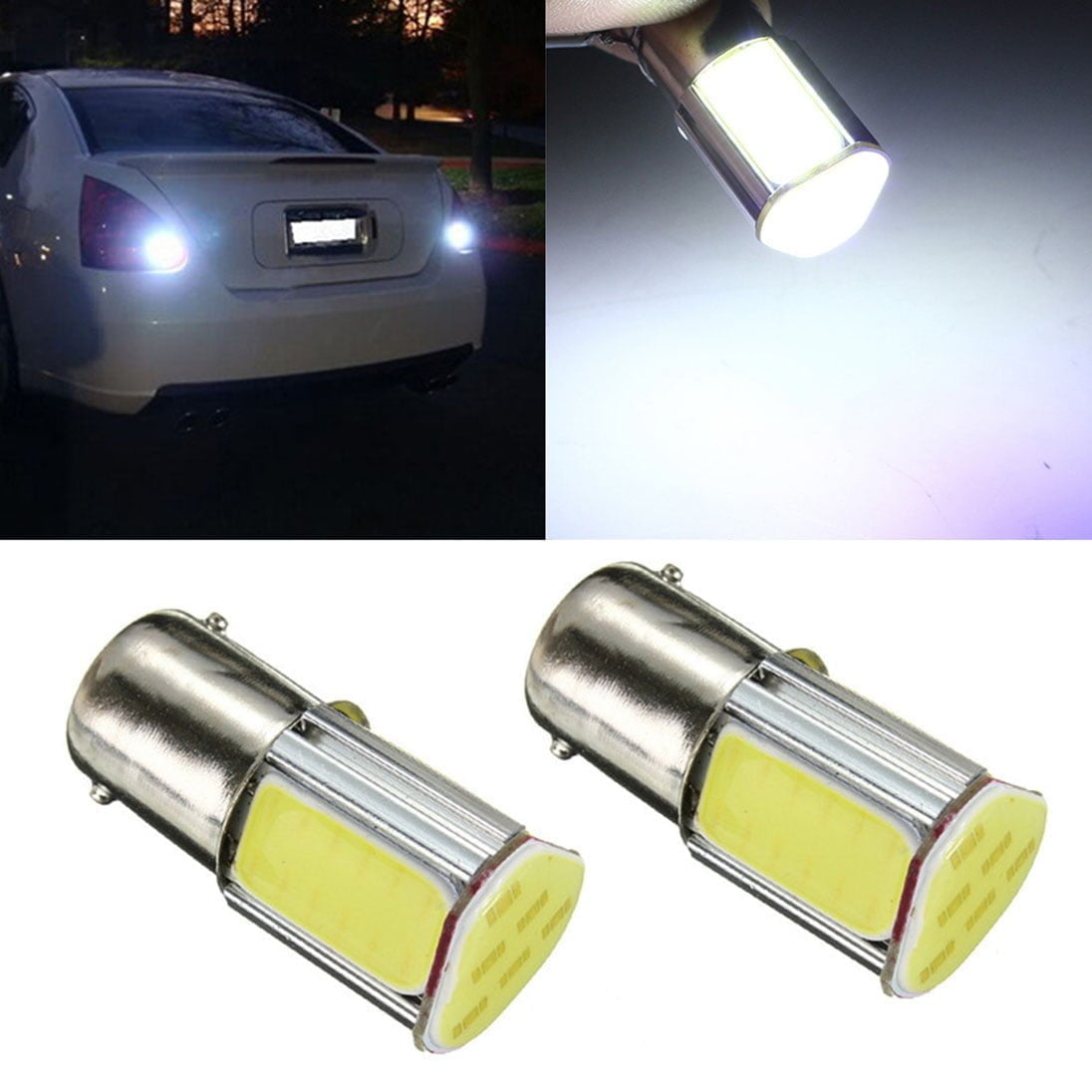 KNMASTER P21 COB LED’li Park ve Sinyal Ampulü Çift Duy Beyaz