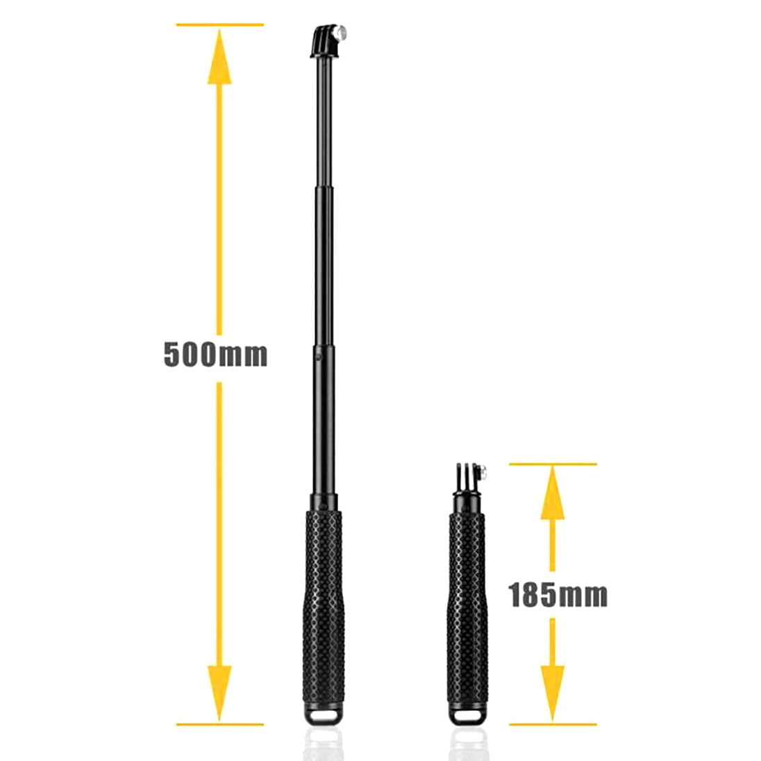 KNMASTER Tüm Aksiyon Kameralara Uyumlu Sualtı Monopod 48cm