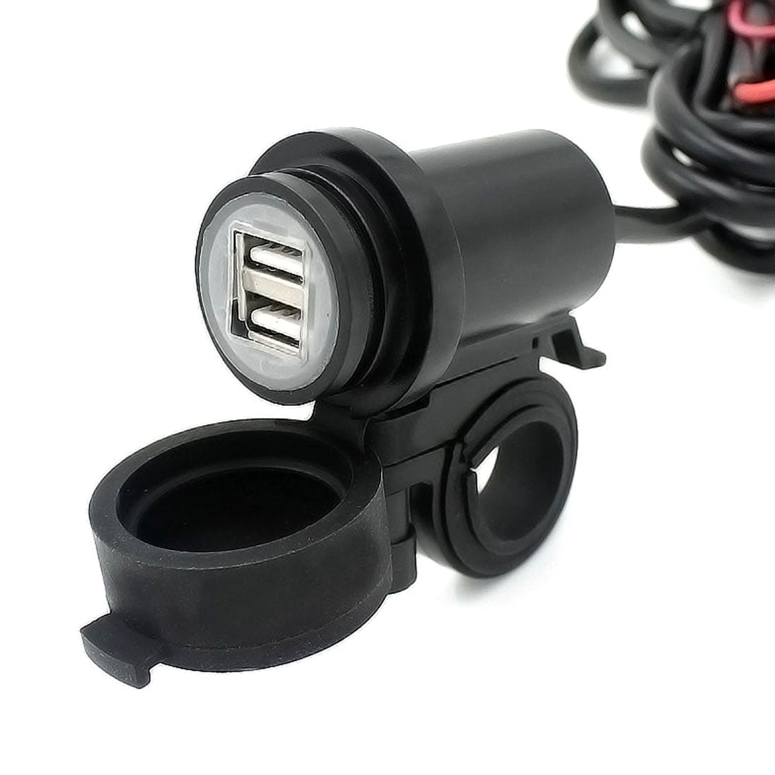 KNMASTER Knmaster USB-210 Gidon Bağlantılı Çift Usbli Şarj Soketi