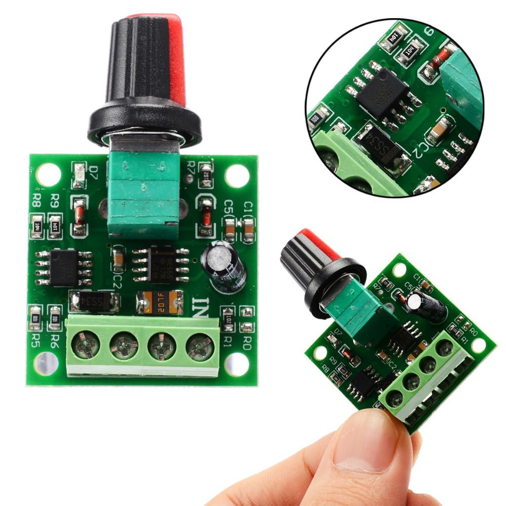 KNMASTER PWM DC (1.8V 3V 5V 6V 12V) 2A Dimmer Hız Kontrol Devresi