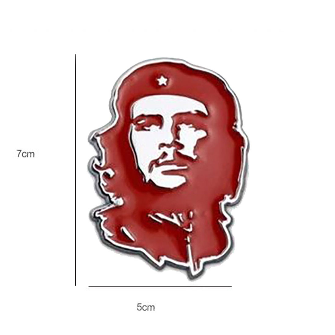 KNMASTER Che Guevara Portre Alüminyum Sticker