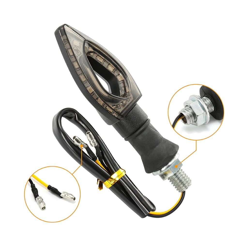 KNMASTER Knmaster DS-130 V Tipi Motosiklet Sinyal Takımı