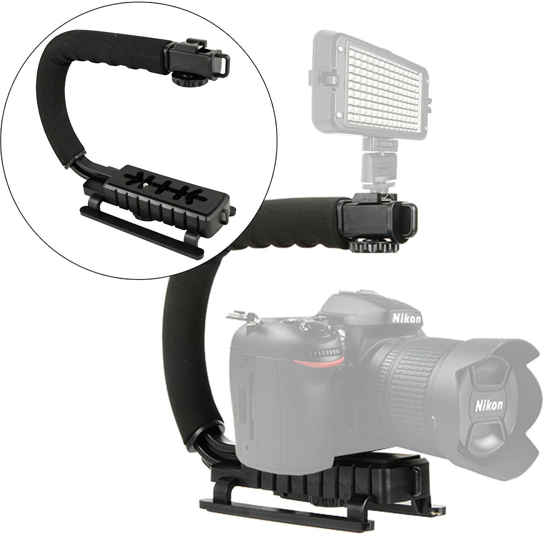 KNMASTER Knmaster Elde Taşınabilir DSLR Kamera Stabilizer
