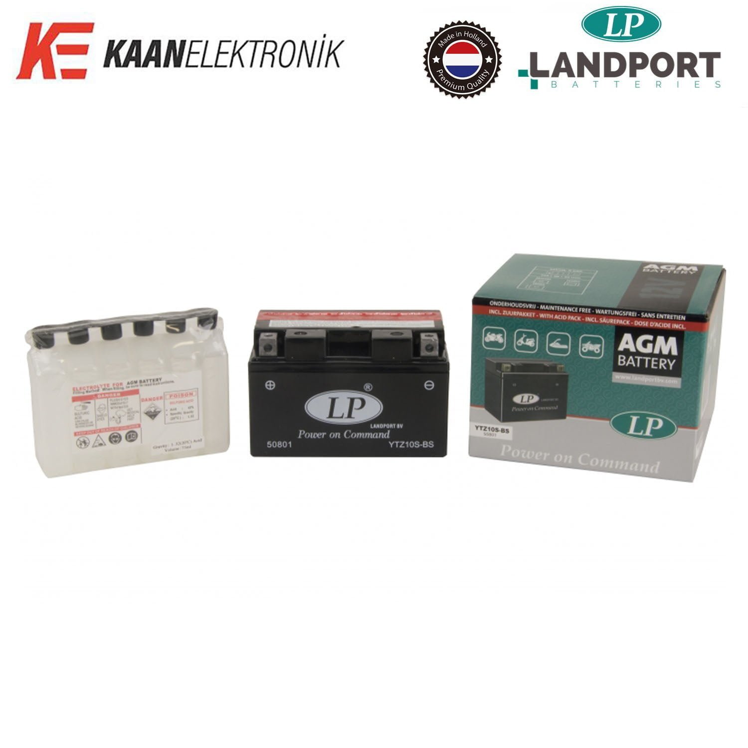 Landport LP YTZ10S Motosiklet Aküsü