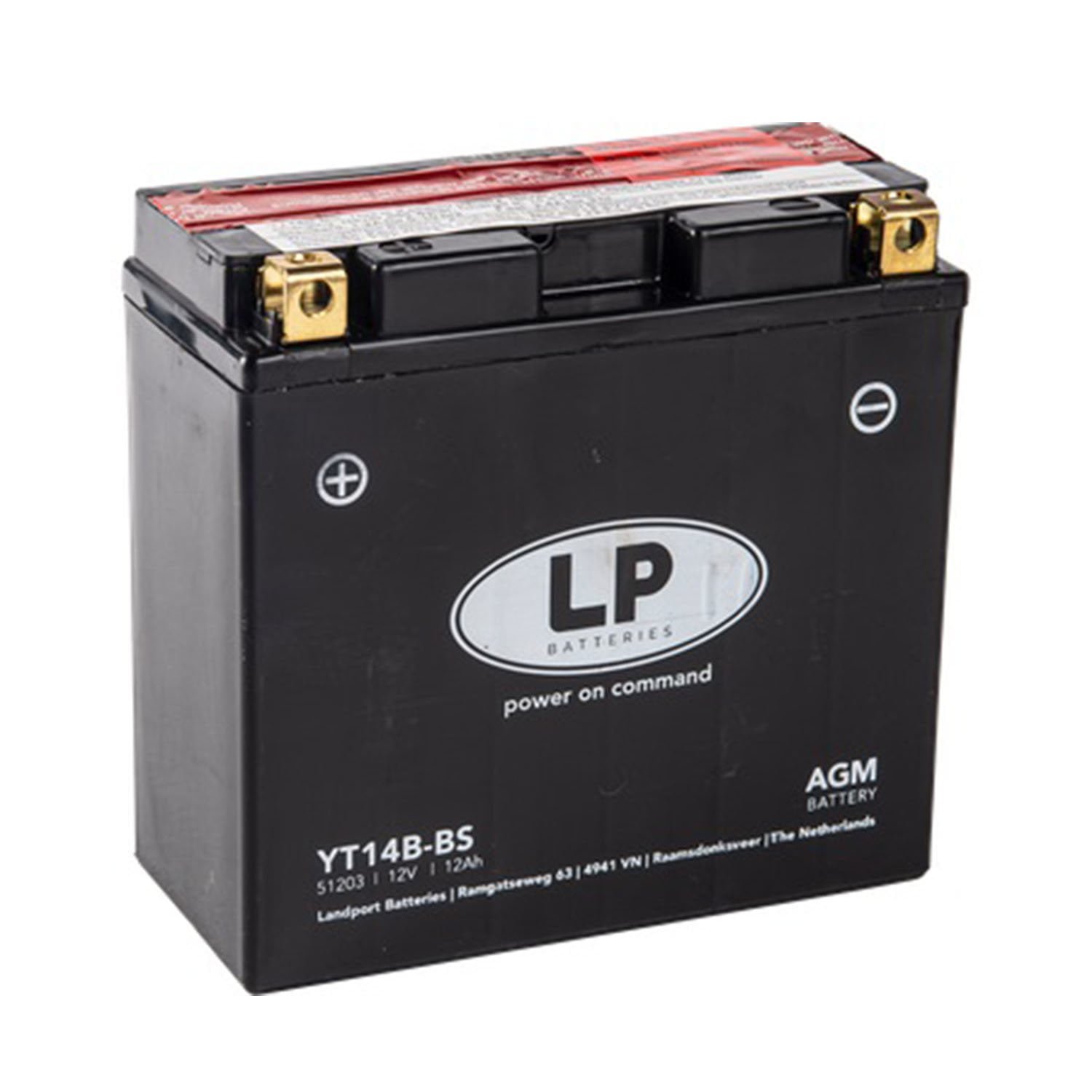 LP YT14B-BS Motosiklet Aküsü