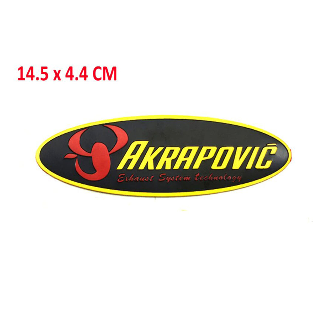 Akrapovic Oval Alüminyum Sticker