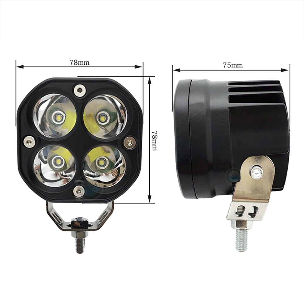 KNMASTER Knmaster Lycan 60W Motosiklet / Off Road Sis Farı Takım