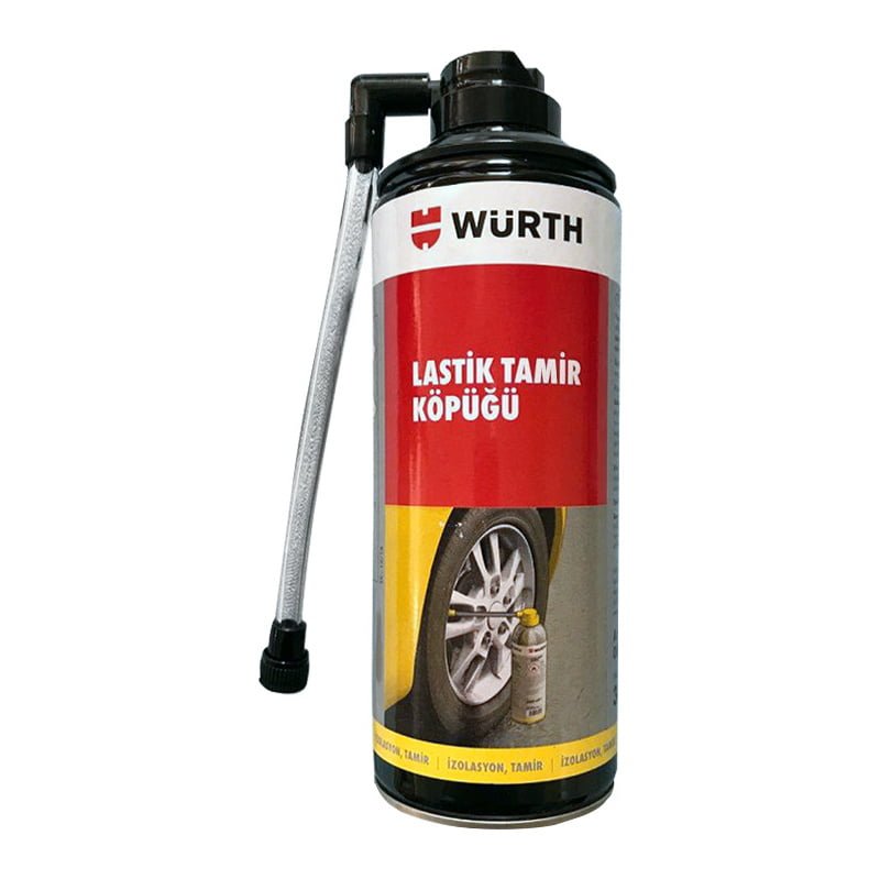 Würth Otomobiller ve Motosikletler İçin Lastik Tamir Köpüğü 300ml