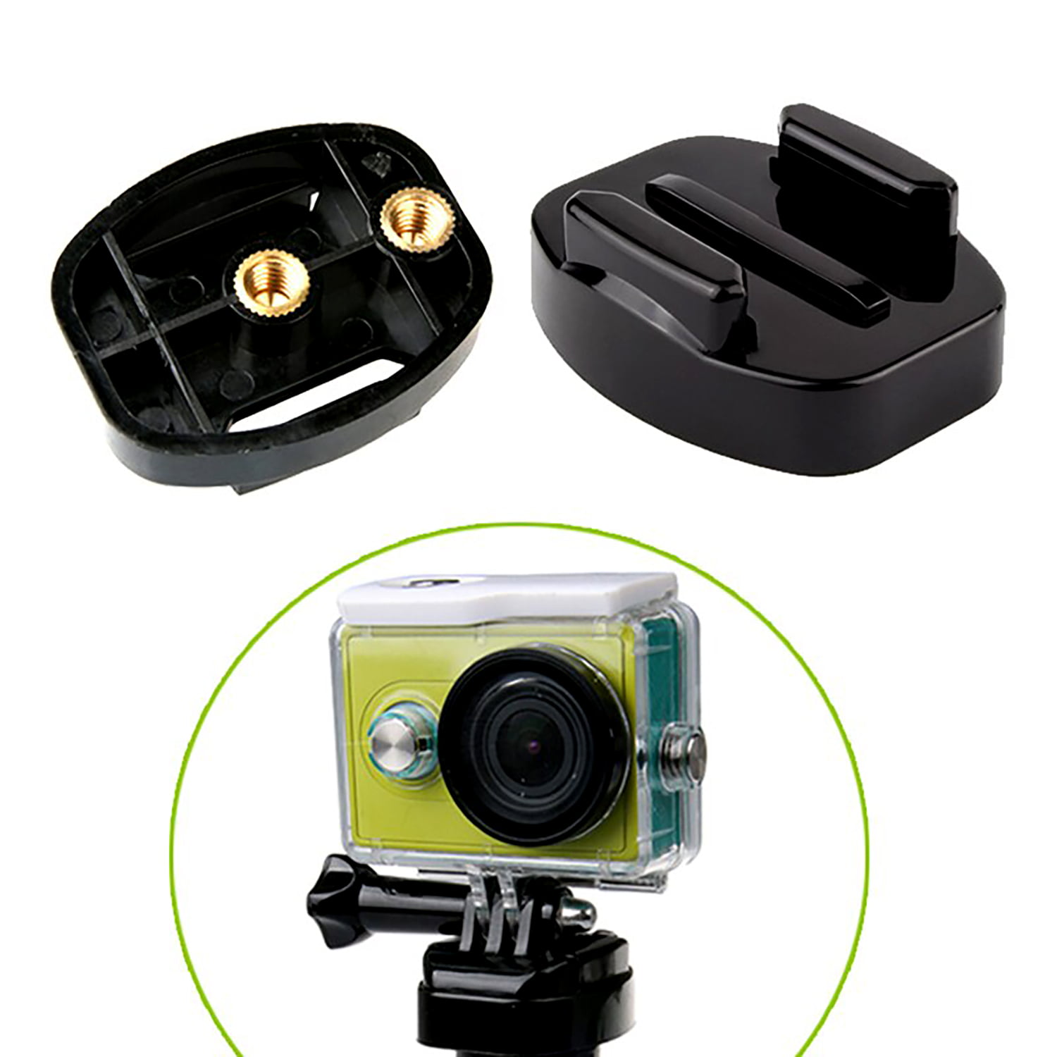 KNMASTER Tüm Aksiyon Kameralara Uyumlu Düz Zemin Tripod Adaptörü
