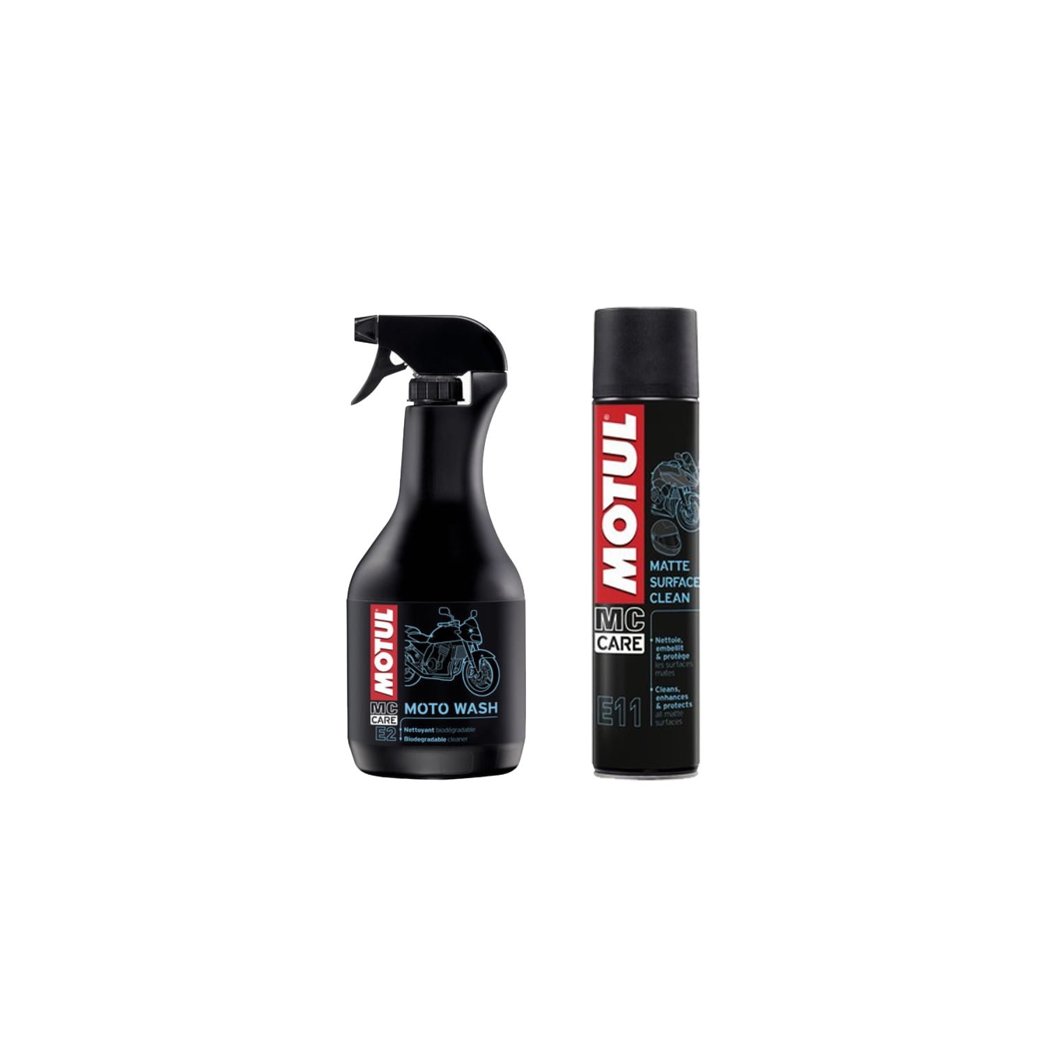 Motul E2-E11 Motosiklet Temizleme ve Parlatma seti 9