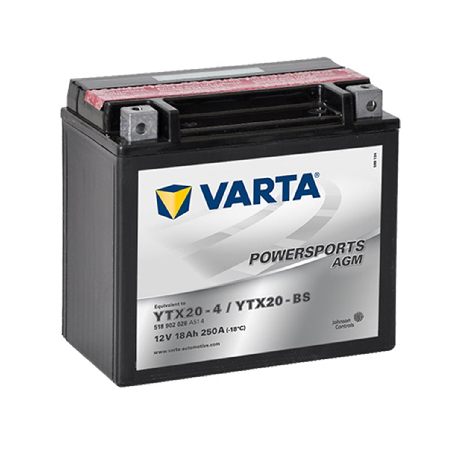 Varta YTX20-BS Motosiklet Aküsü