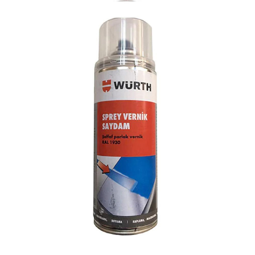 Würth Sprey Vernik Ral1930 Saydam 400ml (Lacquer Spray Special)