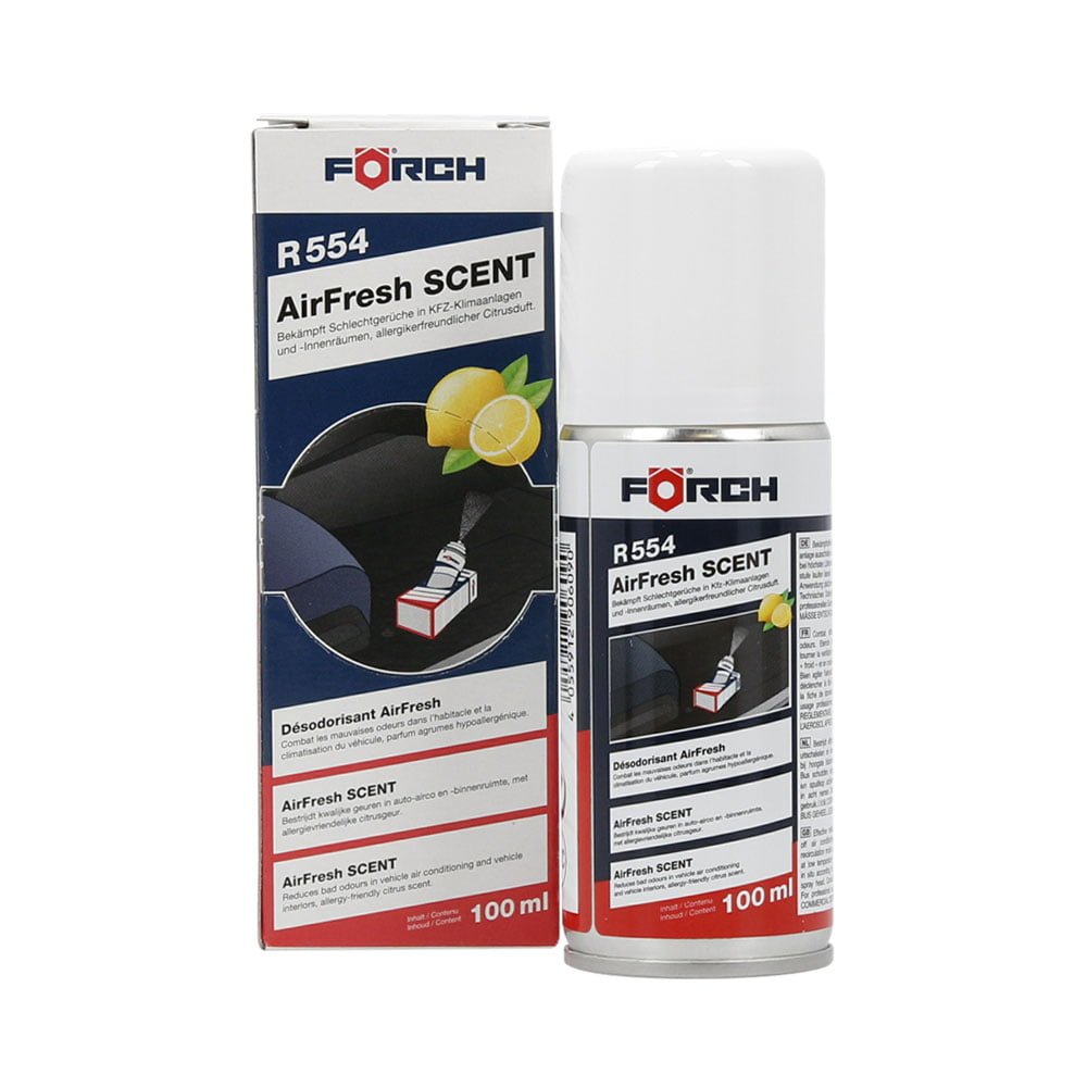 Förch AirFresh Scent Araç Klima Temizliği Koku Bombası Limon 100ml.