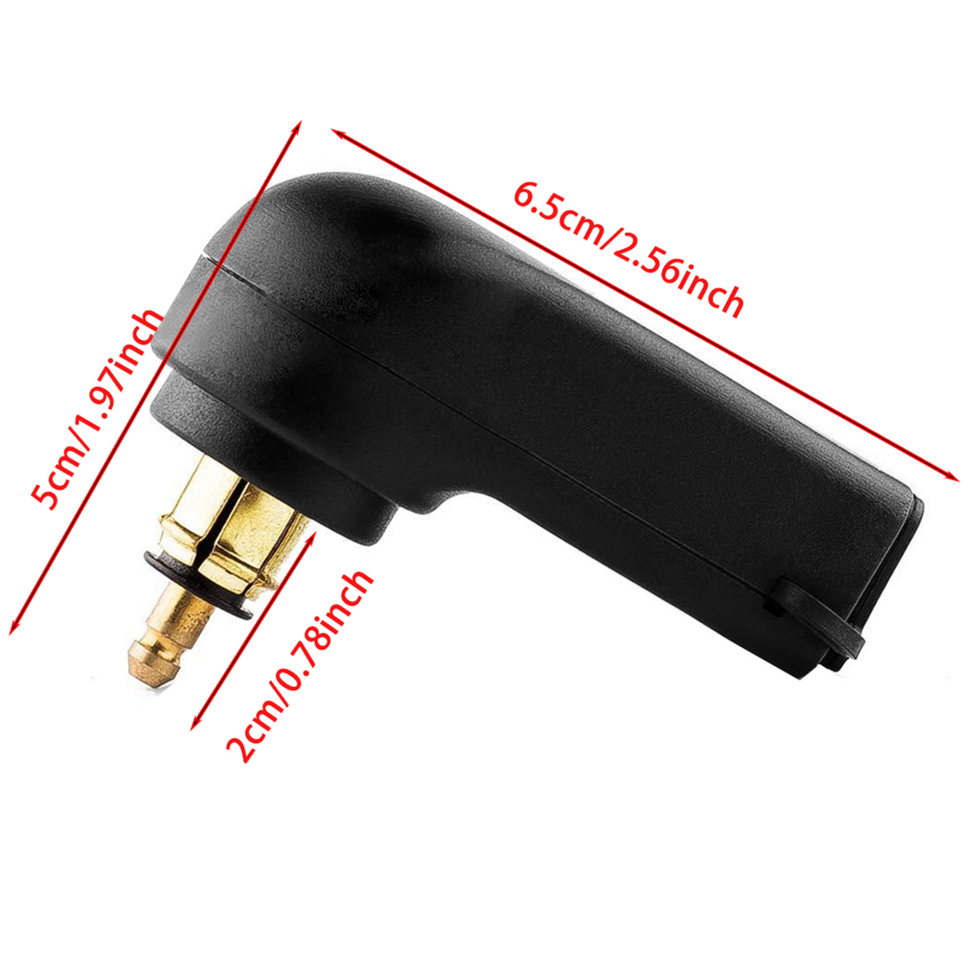 KNMASTER Knmaster USB-D400LV Voltaj Göstergeli Çift Usbli Din Soketi
