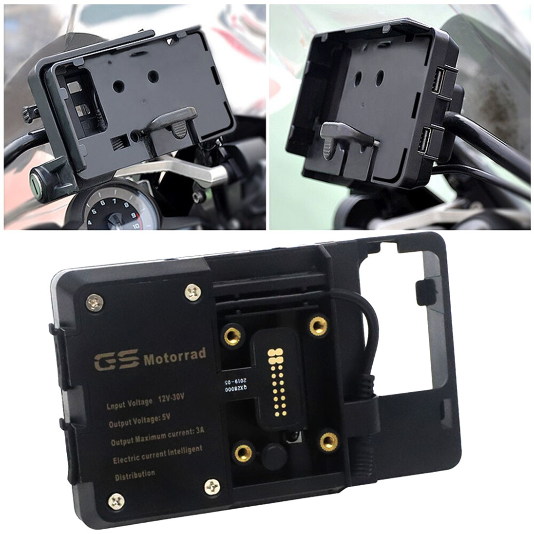 KNMASTER Knmaster TT-1200U Bmw R 1200 GS Telefon Navigasyon Tutucu