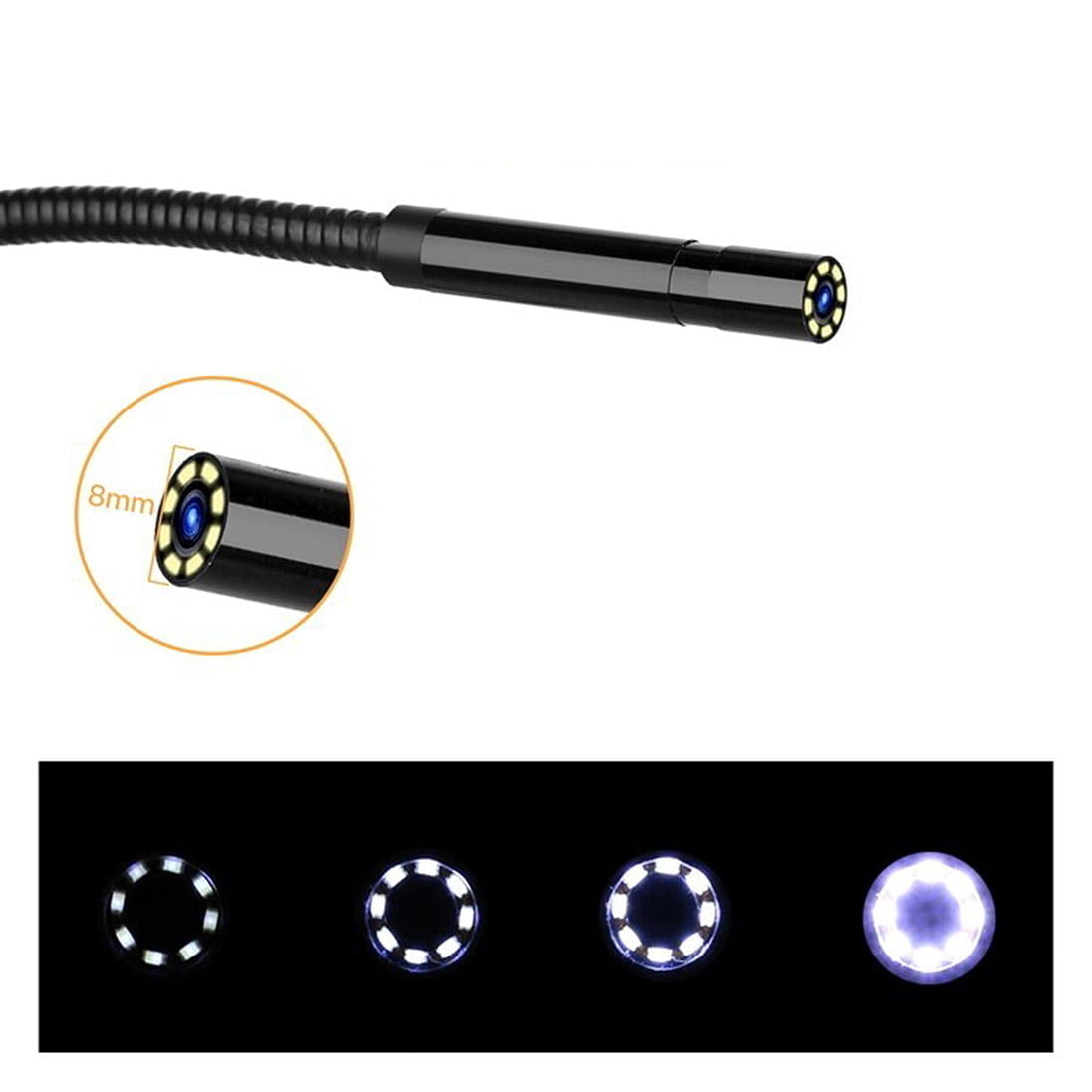 KNMASTER Knmaster Ek-5h Silver Endüstriyel Endoskop Boroskop Yılan Kamera