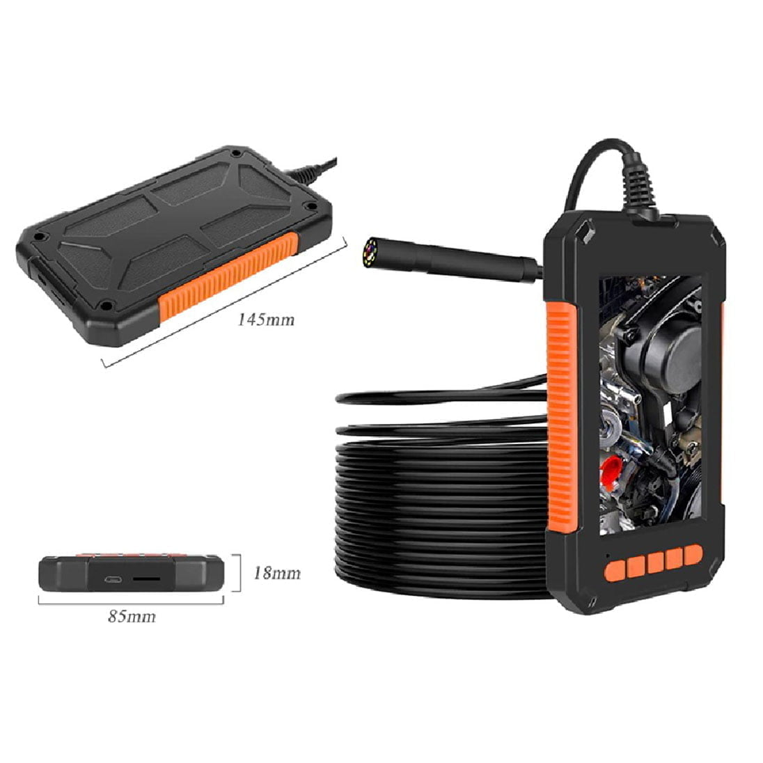 KNMASTER Knmaster Ek-10h Bronz Endüstriyel Endoskop Boroskop Yılan Kamera