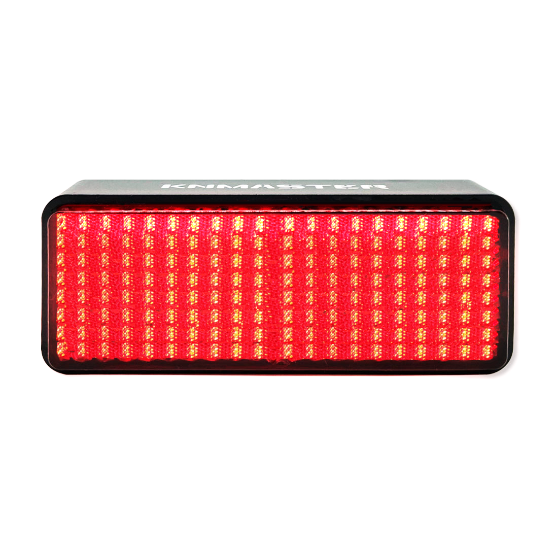 KNMASTER Knmaster Stop-500 Evrensel Dikdörtgen Kırmızı Ledli Motosiklet Kedigözü