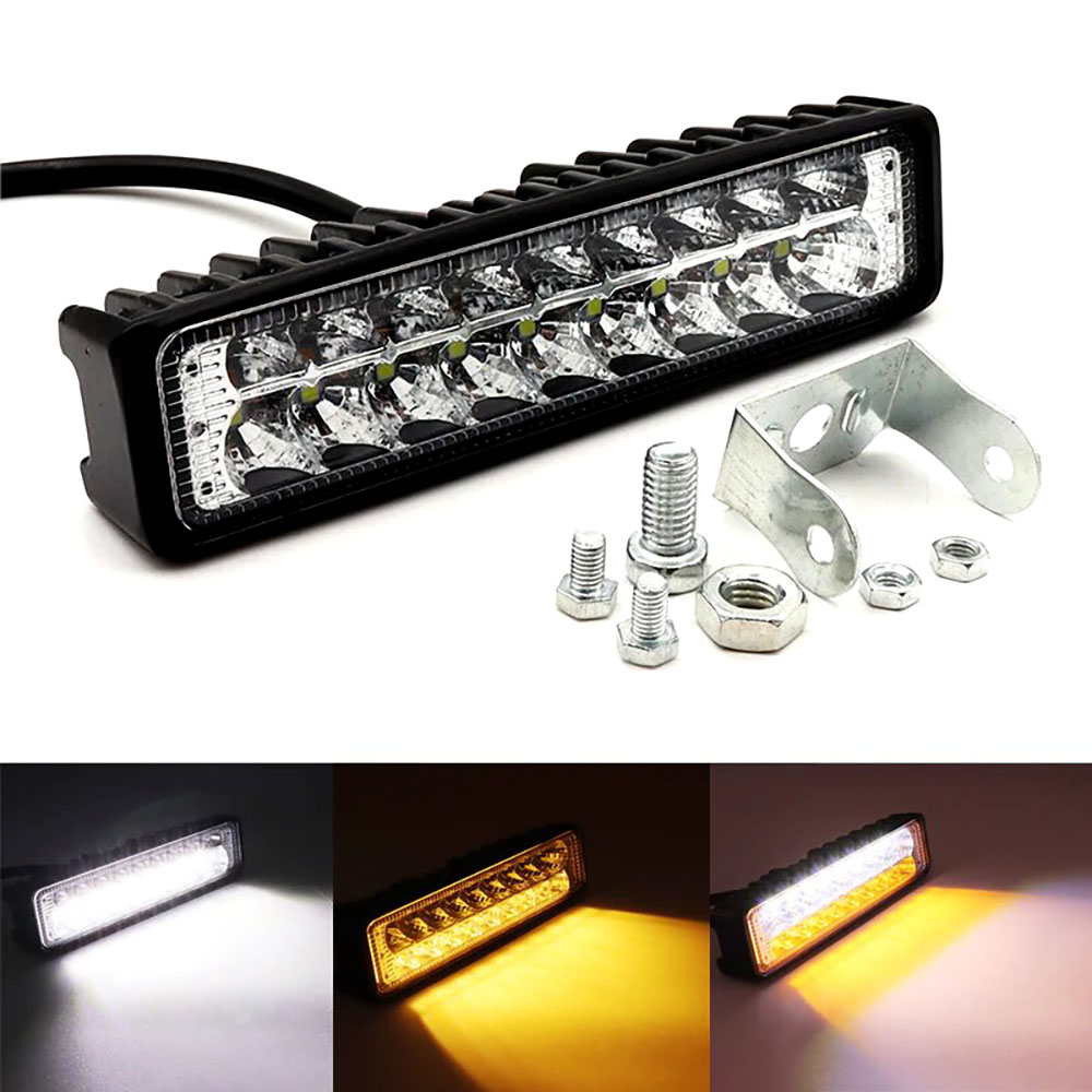 KNMASTER Knmaster Solana 18w Motosiklet / Off Road Yatay Sis Farı